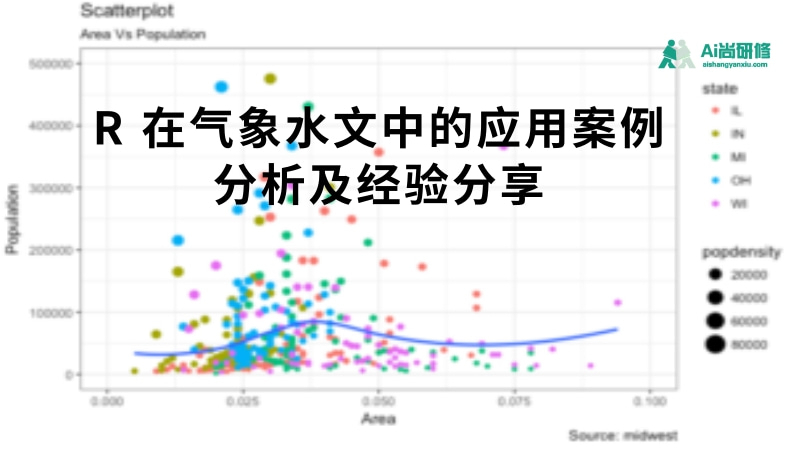 最新视频资料 R 在气象水文中的应用及案例分析 您的专属研修学院
